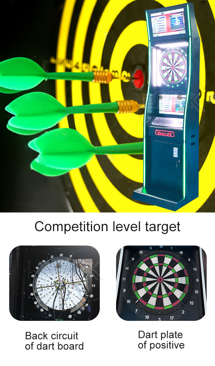 Electronic Dart Board Arcade Stand Electronic Darts Game Machine